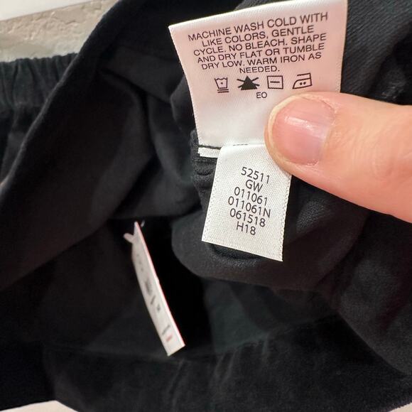 NWT Hanna Andersson Black Sno Happy Velveteen Skirt - Picture 6 of 7